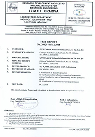 Type Test Dielectric Characteristics Verification  Report