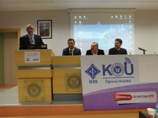 GVD , İşletme - Üniversite öğrenci buluşmasında Kocaeli Üniversitesi'i Mühendislik bölüm başkanları ve öğrencilerle sempozyumda buluştu.