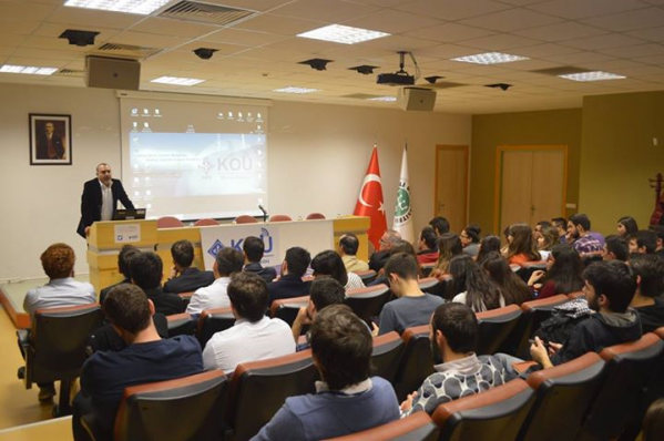 GVD , İşletme - Üniversite öğrenci buluşmasında Kocaeli Üniversitesi'i Mühendislik bölüm başkanları ve öğrencilerle sempozyumda buluştu.